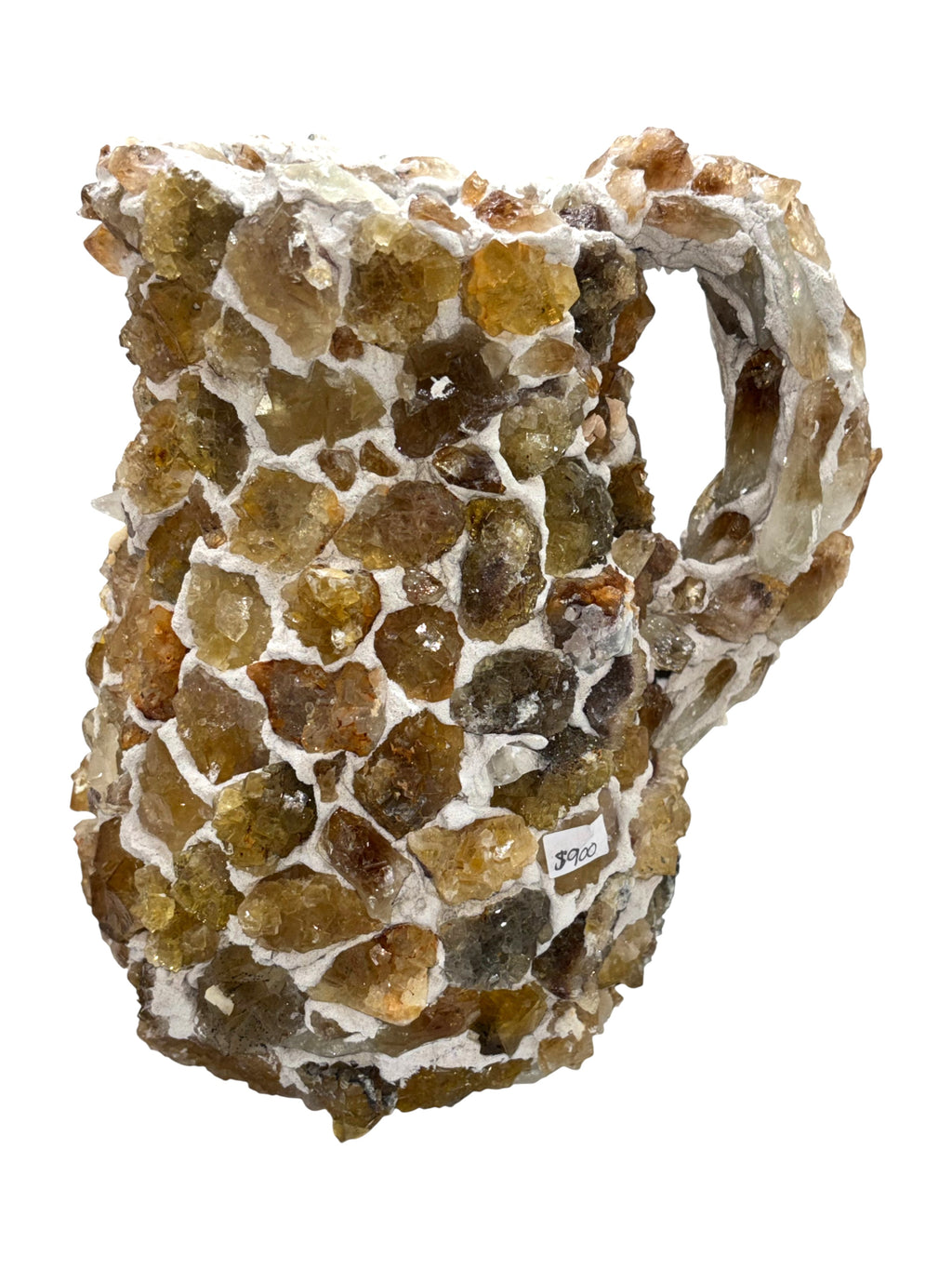 Yellow Calcite Vase