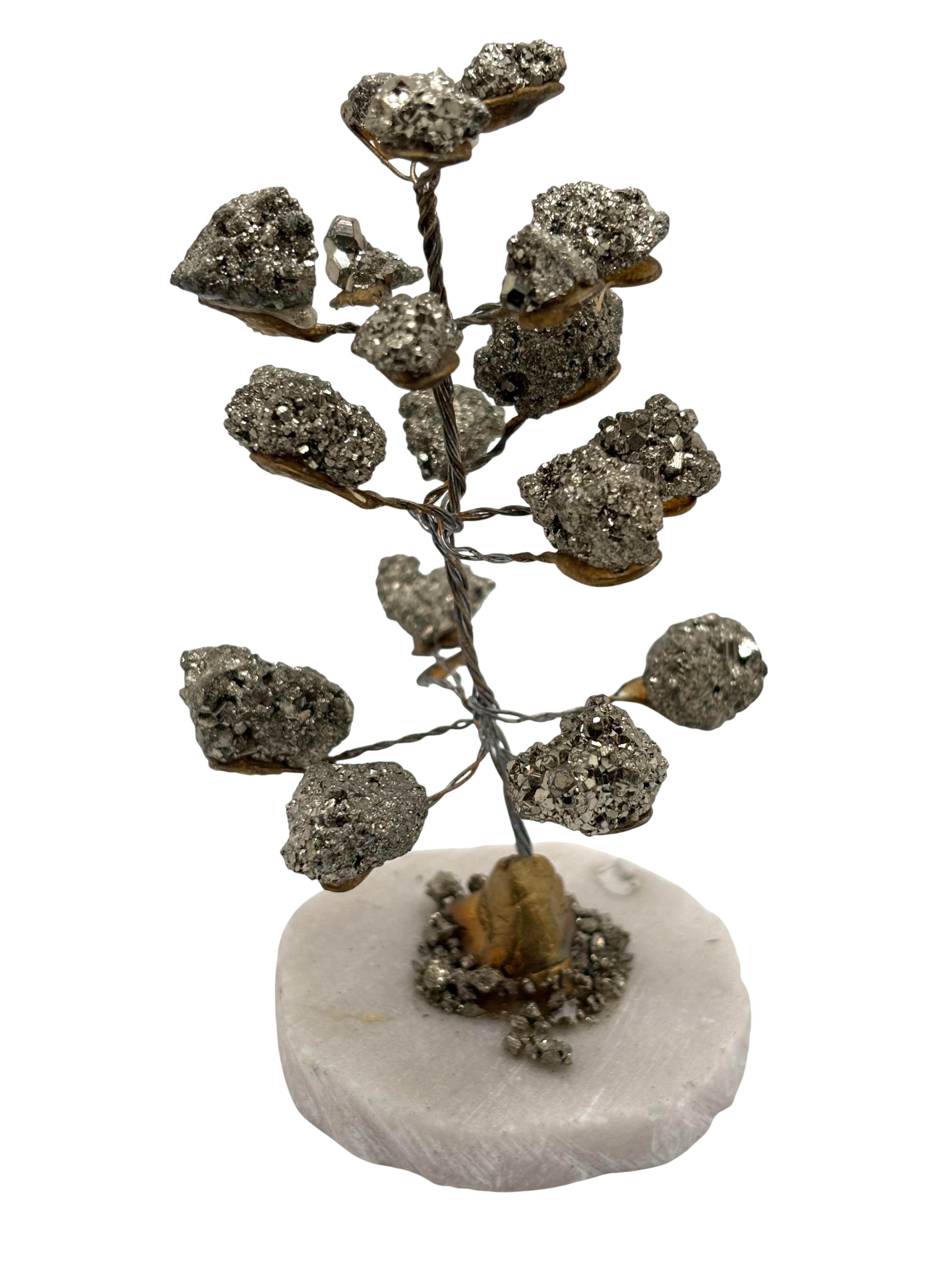 Pyrite Crystal Tree