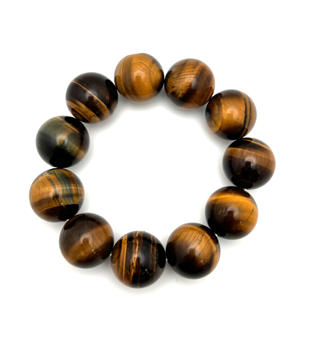 Tigers Eye Beaded Bracelet